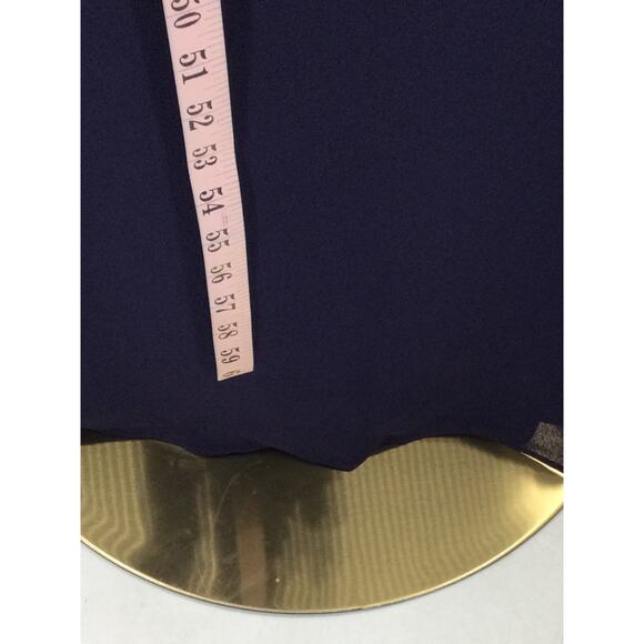 AW BRIDAL 16 2X plus dark navy blue bridesmaid formal gala party maxi NEW B24 - Picture 4 of 9